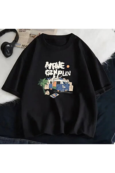 Jose Clothing Μπλουζάκι Unisex oversized με κοντό μανίκι με τύπωμα από οργανικό βαμβάκι