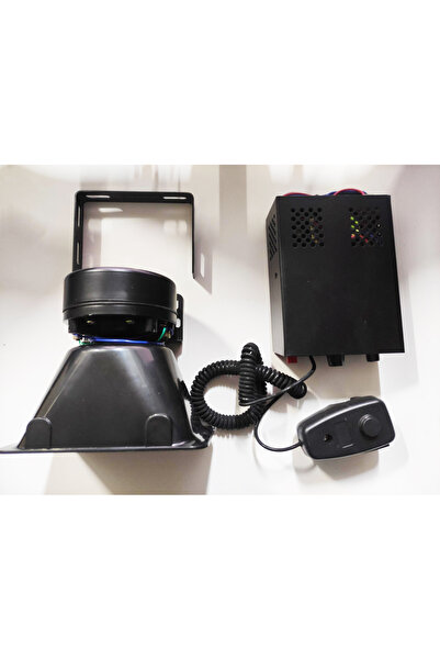 REPLAX 12V PROFESYONEL ELECTRONIC SİREN MEGAFONLU 3 SESLİ 100 W WARELLES