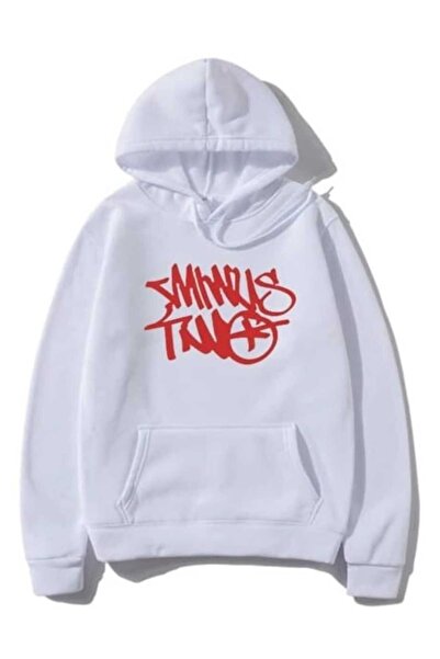 PERISENSE Hanorac oversize cu glugă unisex - Imprimat cu text