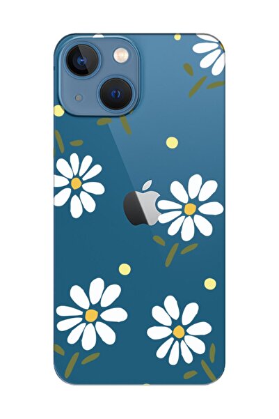 frondcase حافظة هاتف آيفون 13 ميني ديزي شفافة