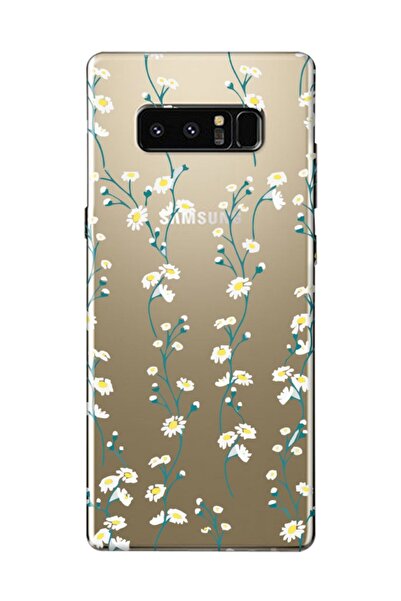 frondcase حافظة هاتف سامسونج نوت 8 ديزي كرمة شفافة