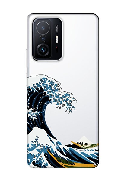 frondcase حافظة هاتف شفافة لهاتف Xiaomi Mi 11T Kanagawa