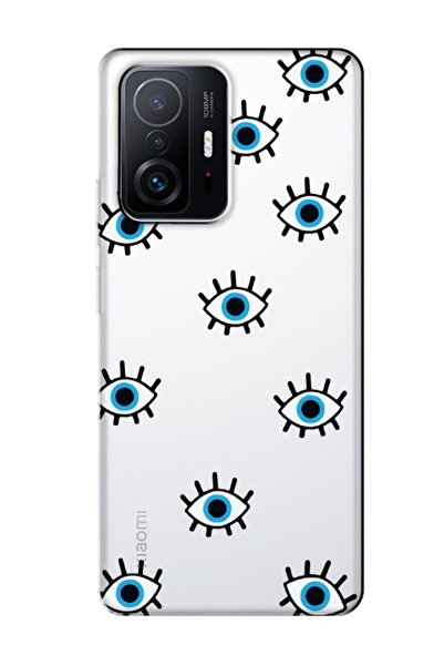 frondcase حافظة هاتف شفافة لهاتف Xiaomi Mi 11T Pro عيون الشر