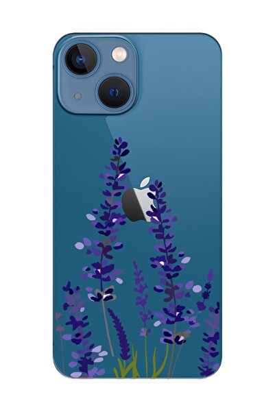 frondcase حافظة هاتف آيفون 13 ميني لافندر شفافة