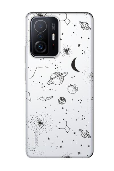 frondcase حافظة هاتف شفافة لهاتف Xiaomi Mi 11T الكواكب