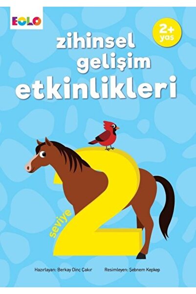 Eolo Yayıncılık أنشطة التنمية العقلية - المستوى 2 - الأعمار من 2 فما فوق