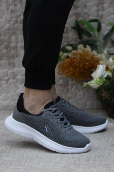 Kinetix Thanos Tx Gri Negru Produs original Pantofi sport confort pentru bărbați