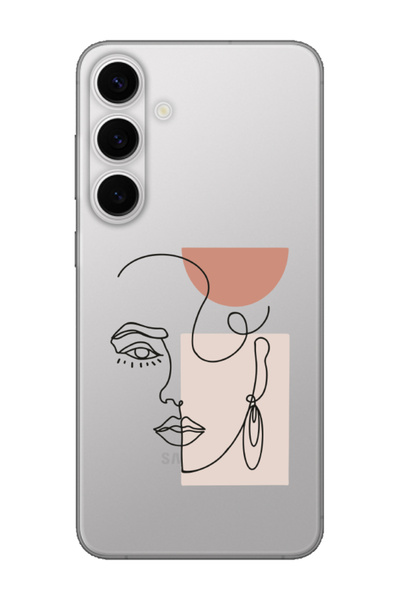 frondcase حافظة هاتف سامسونج S24 بلس نسائية شفافة