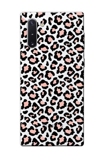 frondcase حافظة هاتف سامسونج نوت 10 شفافة بنمط الفهد