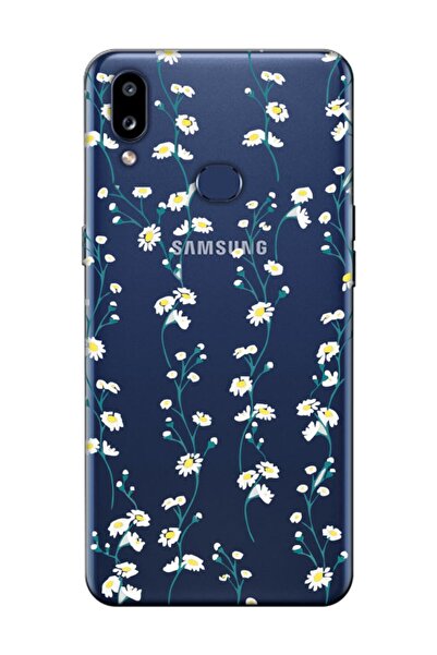 frondcase حافظة هاتف سامسونج A10s ديزي كرمة شفافة