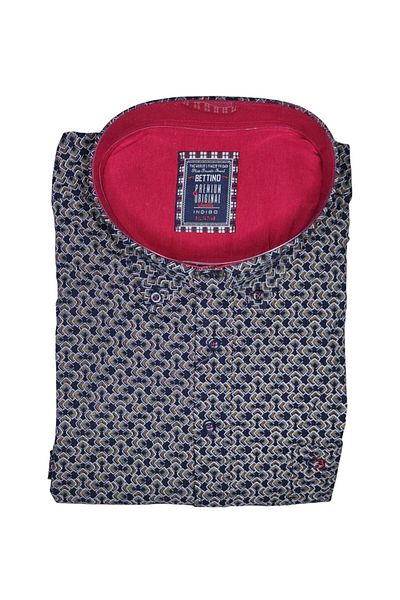 marufshop Мъжка риза с къс ръкав и ликра, голям размер, подходяща за 125 килограма