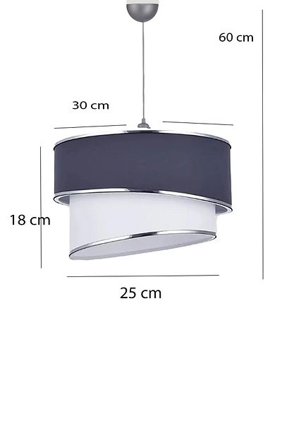 BBY HOME & DESIGN Hermano Model CHANDELIER-LAMPSHADE-COMMIDINE Set