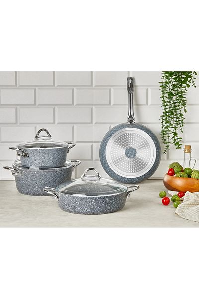 FALEZ PEDRA INDUCTION 7 PIECE SET