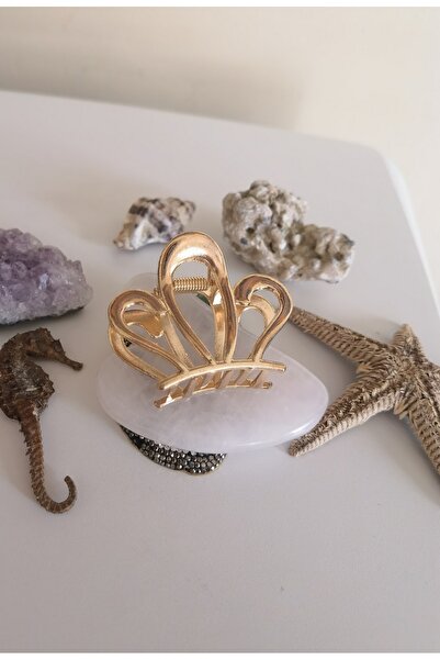 Bylin مشبك معدني على شكل تاج - قطعة واحدة