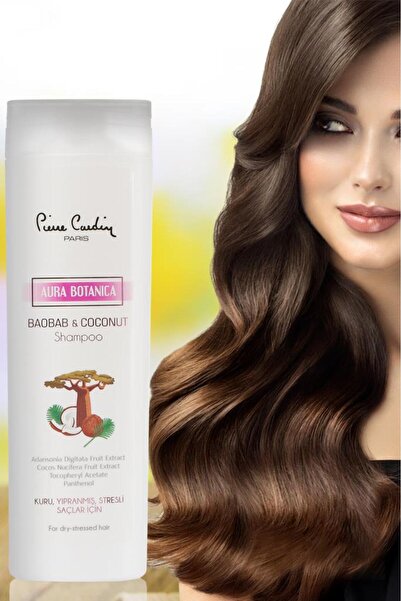 Pierre Cardin Aura Botanica Baobab & Hindistan Cevizi Özlü Şampuan 360 ml