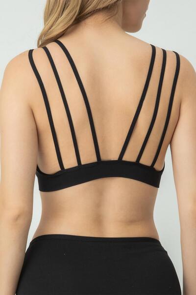 Doremi Cross Back Strap Padded Sports Bra