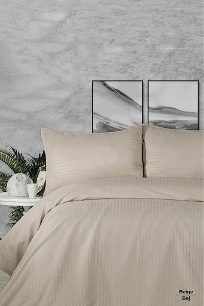 Miabella Home Σετ Παπλωματοθήκη Διπλό Premium Σατέν 200x220 εκ