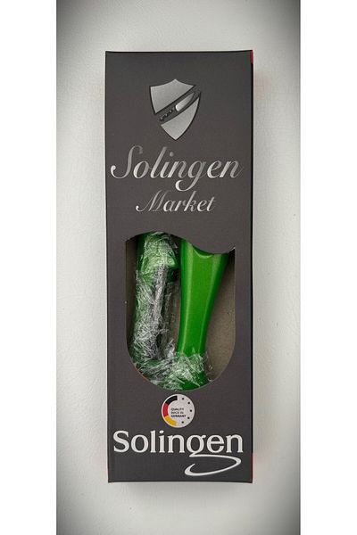 Solingen مجموعة مقشرة لامعة باللون الفيروزي