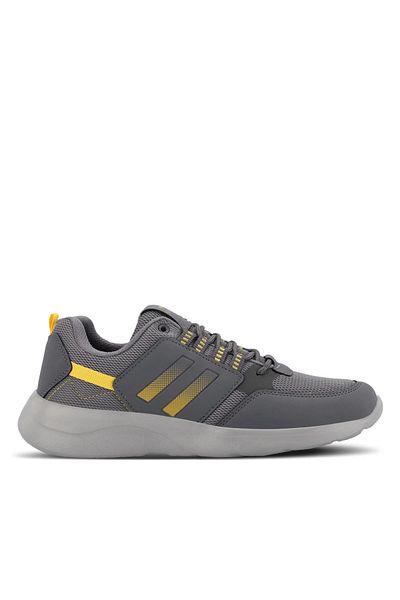 Slazenger Men's Gray Summer Anti-Sweat Anti-Slip Anti-Odor Ultra Light Full Orthopedic Walking Shoes