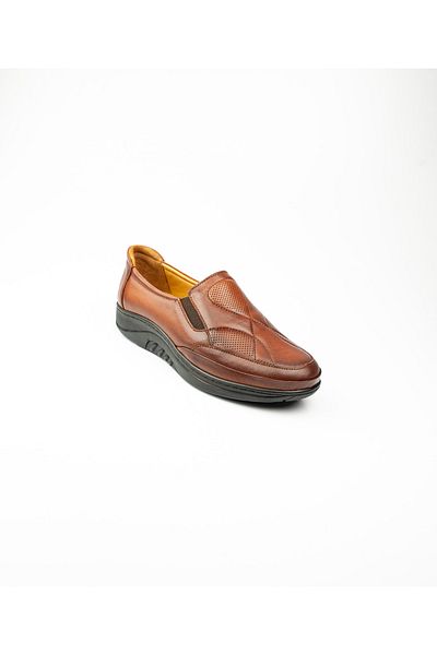 Castle Black 42746 Tan Leather Women's Casual Shoes