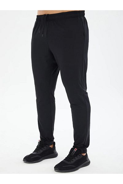 FUNSTYLE Casual Μαύρο ίσιο ανδρικό παντελόνι