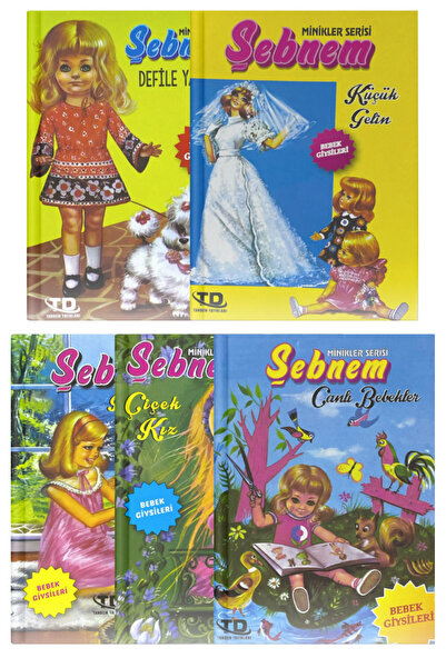 Tandem Yayınları ÇOCUK ETKİNLİK SETİ ŞEBNEM MİNİKLER SERİSİ 5'Lİ