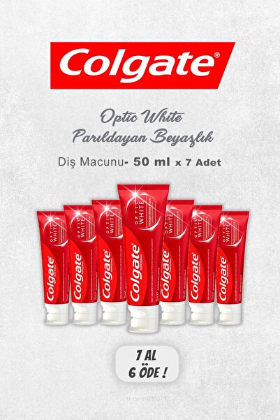 Colgate 7 AL 6 ÖDE Colgate Optic White Parıldayan Beyazlık 50 ml