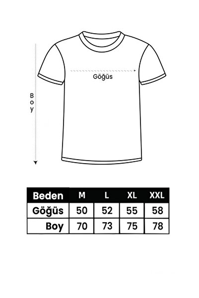 Medinenur Μπλουζάκι Unisex Believe Printed Crew Neck