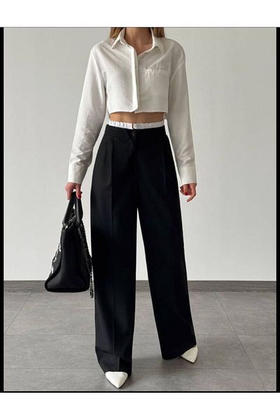 Oyer Moda Pantaloni plisați