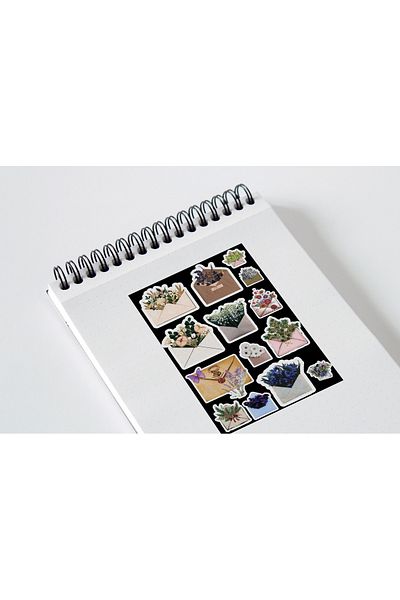 LiyaCraft مجموعة ملصقات الحروف مناسبة لمجلة Planner Agenda Bullet Journal