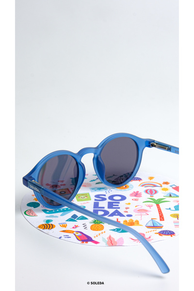 SOLEDA Yetişkin Güneş Gözlüğü Denim Blue