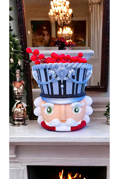 İLDA ART DESİGN Kurşun Asker Vazo, Ev Dekorasyon, Fındıkkıran,nutcracker, Bib...