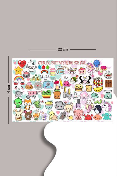 LiyaCraft مجموعة ملصقات مناسبة لمجلة Planner Agenda Bullet Journal