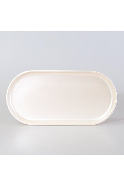 Selim Victoria Oval Tray Small Pearl