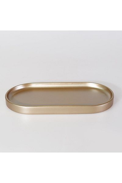Selim Victoria Oval Tray Small Mink
