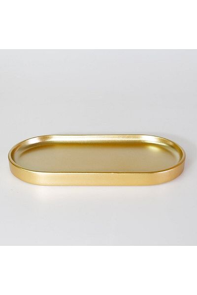 Selim Victoria Oval Tray Small Gold