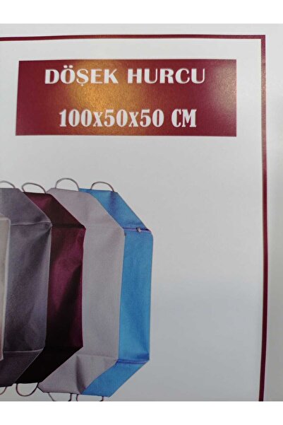 AYHOME Büyük Boy Pembe Renk Bazaaltı Hurç 100 X 50 X 50 Cm Pike Battaniye Yorgan Döşek Hurcu