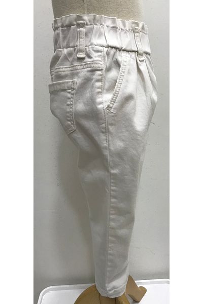 Çikoby Baby Girl Off White Jeans