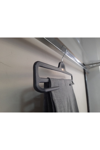 N.Y.YILDIZ 4 bucăți de umerase pentru pantaloni cu mâneci din plastic Star și...