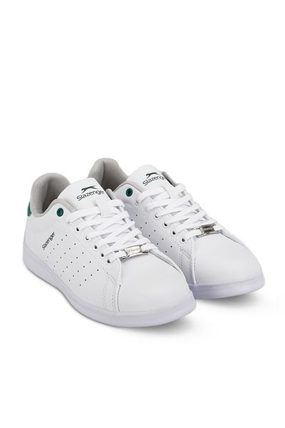 Slazenger PIANO I White Green Women's Sneakers