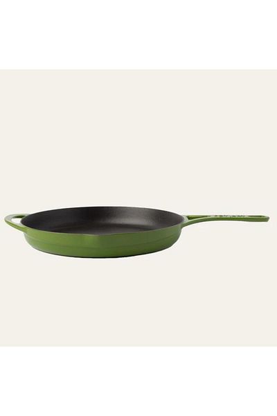 Sürel Potart 28 Cm Round Plain Cast Pan Bright Green