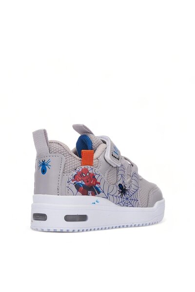 VALENT Çocuk Bebek İlk Adım Düz Taban Işıklı Spiderman Spor Ayakkabı
