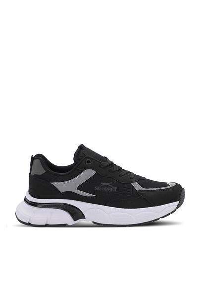Slazenger ZOSIA Black Dark Gray Women's Sneaker Shoes