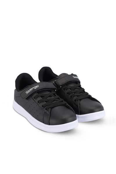 Slazenger PIANO I Unisex Black/White Sneaker Shoes