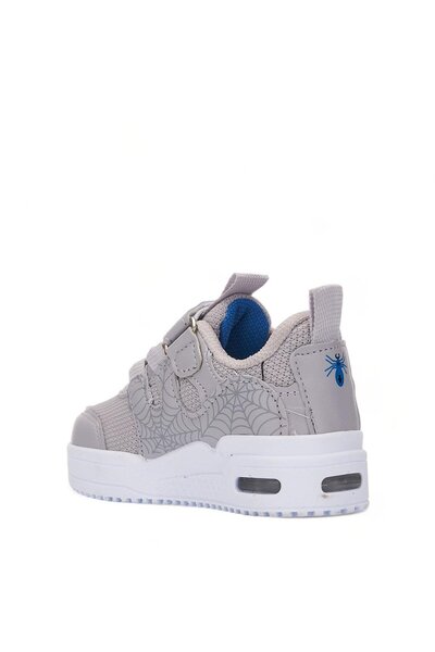 VALENT Çocuk Bebek İlk Adım Düz Taban Işıklı Spiderman Spor Ayakkabı