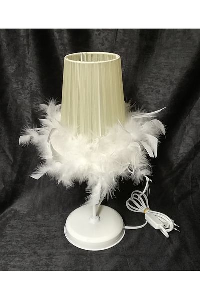TEKAY AYDINLATMA Feather boy girl children's room bedroom lamp with color options