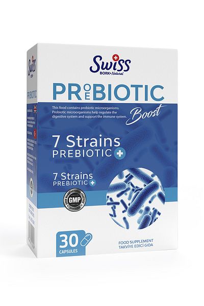 Bork Swiss Natural Bork Probiotic Boost - 30 Capsules Kids and Adult Set