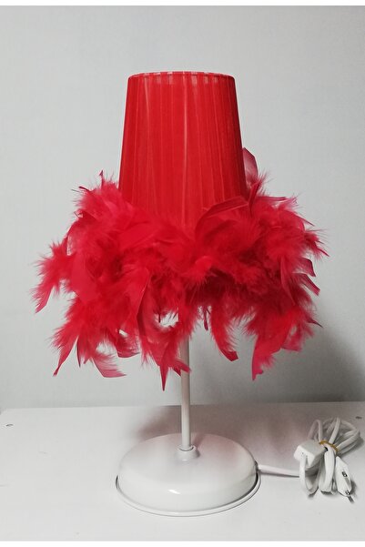 TEKAY AYDINLATMA Feather boy girl children's room bedroom lamp with color options