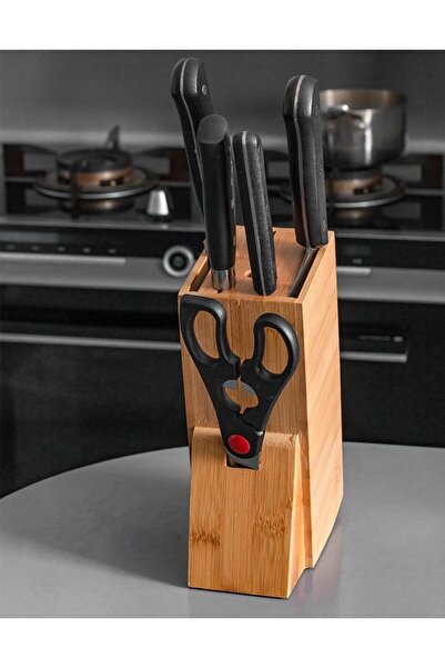 LILY HOME Βάση μαχαιριού μπαμπού μικρού μεγέθους -10529