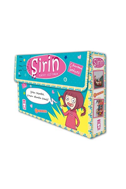 Timaş Çocuk Şirin Dünya'yı Geziyorum 1 Set 5 Kitap Takım